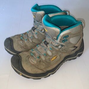Keen Hiking Boots Ankle Waterproof Taupe Women's Size 10.5